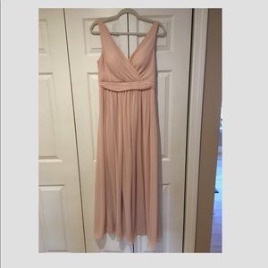 Adrianna Papell chiffon gown